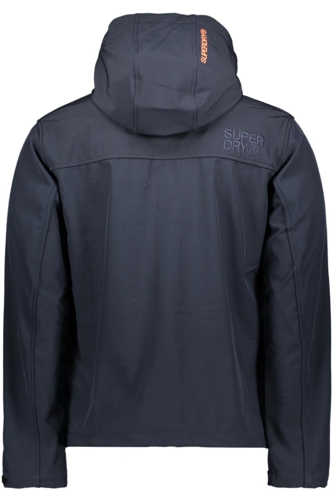 HOODED SOFT SHELL TREKKER JKT M5012103A ECLIPSE NAVY